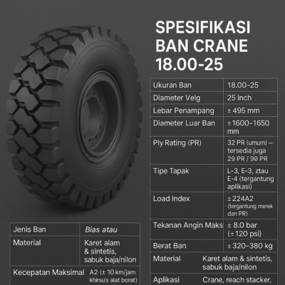Ban Crane Luar 18.00-25